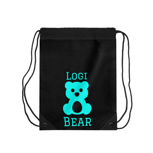 Logi_Bear Drawstring Bag