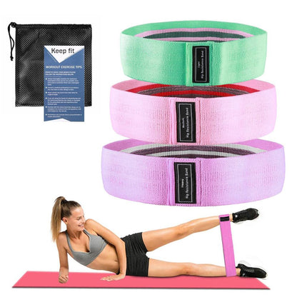 3 Piece/Set Resistance Bands Set FitnessLC