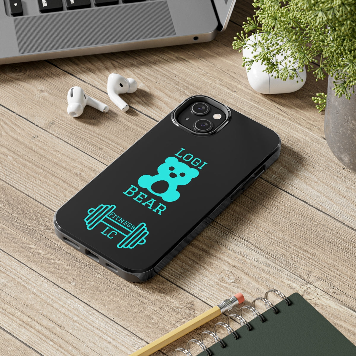 Tough Logi Bear Fitness LC Phone Case-Mate